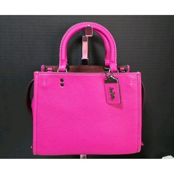 COACH ROGUE 25 FUCHSIA Pink - Picture 1 of 10